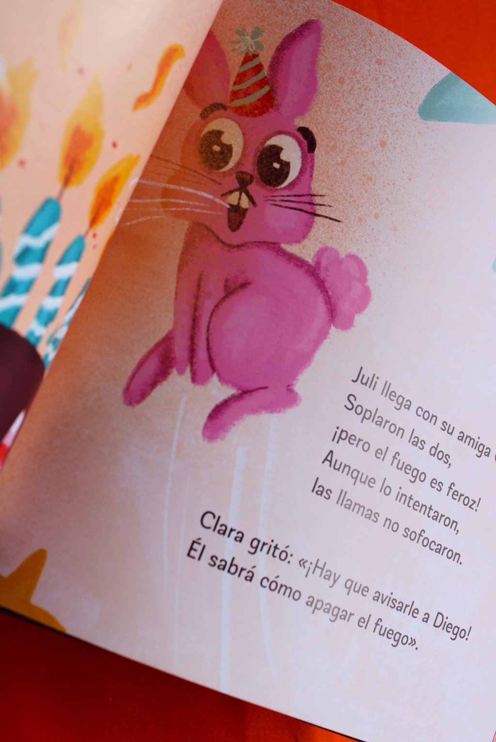 Un cumple en llamas
