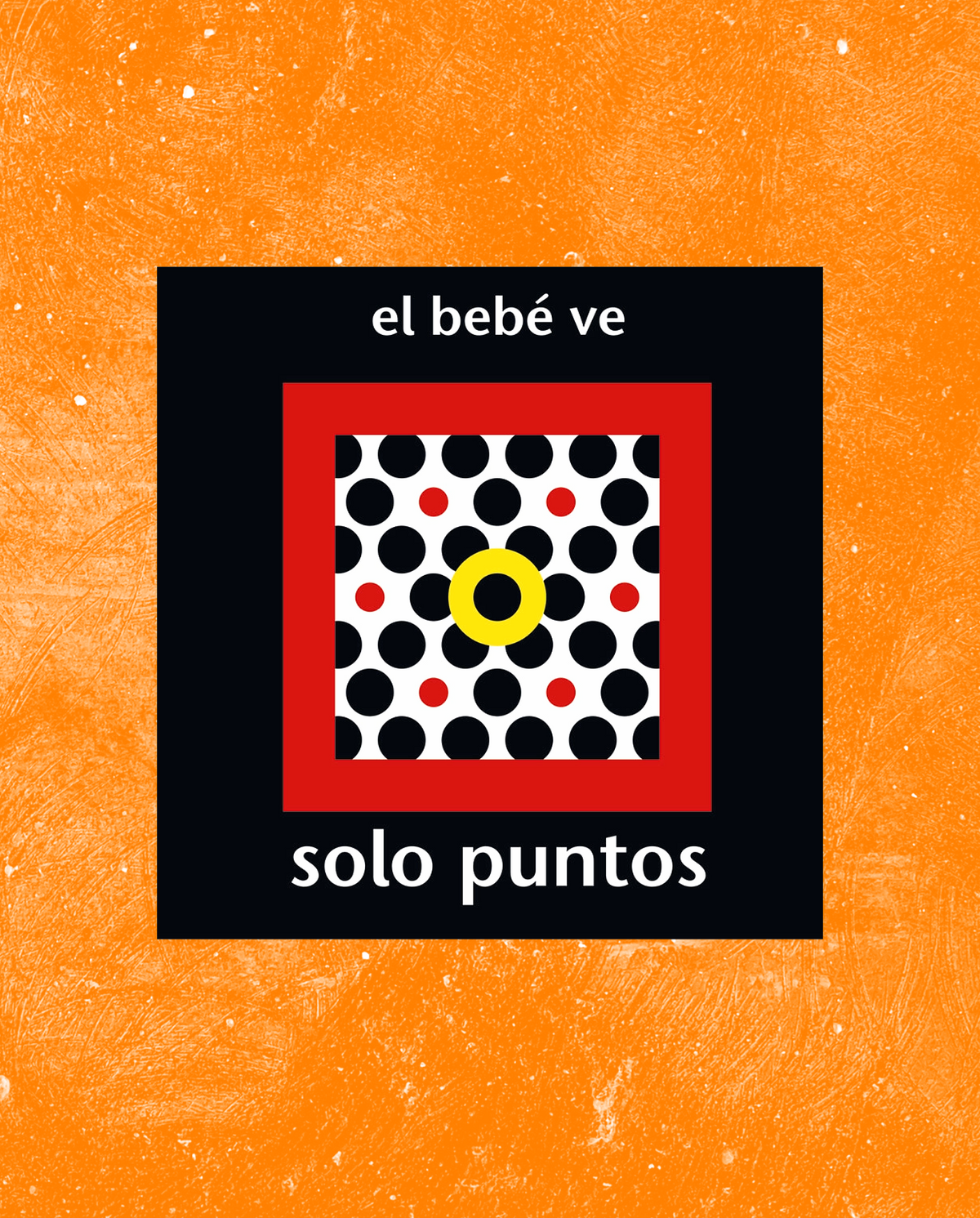 El bebé ve solo puntos
