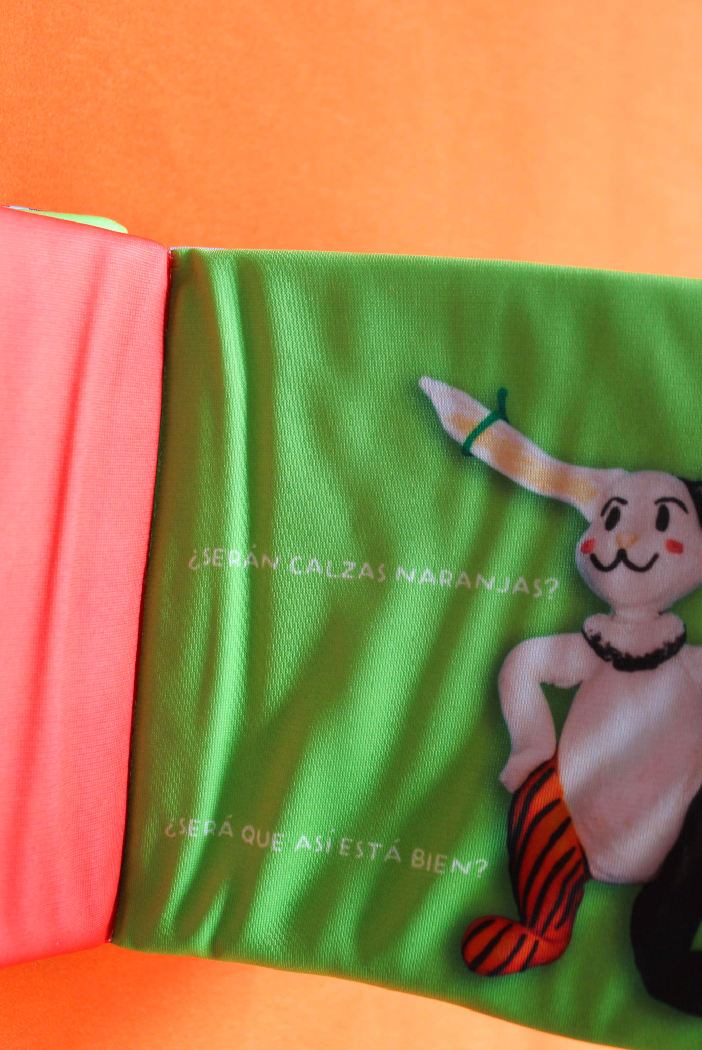 Conejito y el cumpleaños de colores | Libro de tela para bebé