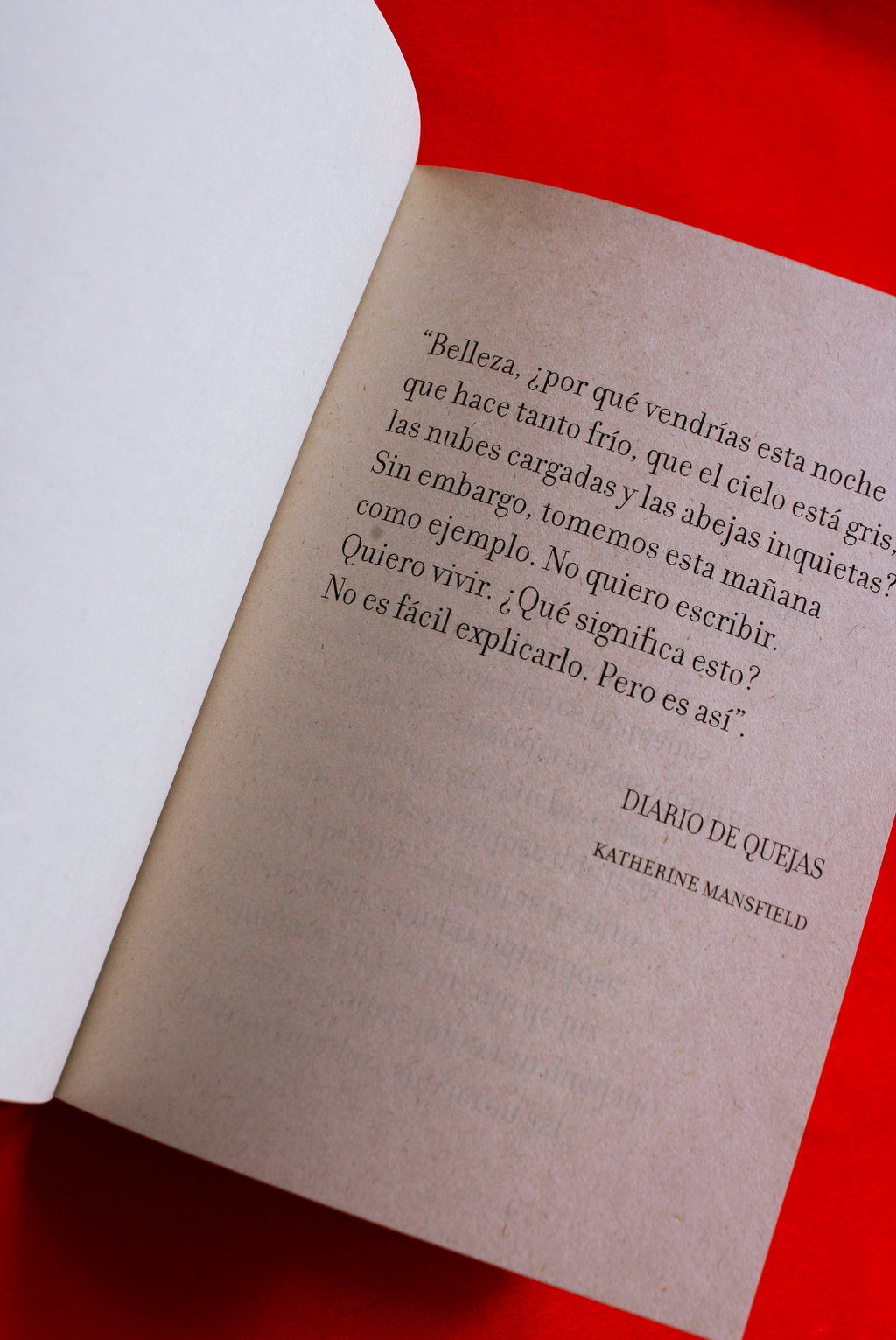 Felicidad / Diario de quejas